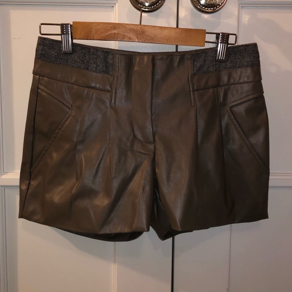 Leather shorts!